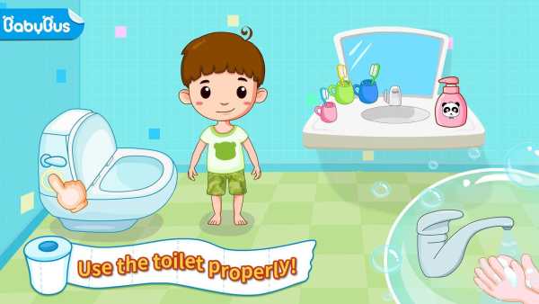 Baby Panda’s Potty Training screenshot 1