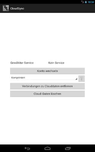 Projektplan - CloudSync screenshot 3