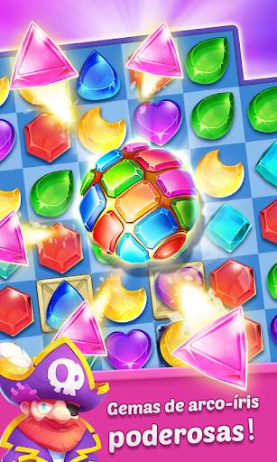 Gemas Crush -Free Match 3 Jewels Game screenshot 1