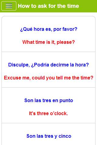 Learn Spanish screenshot 4