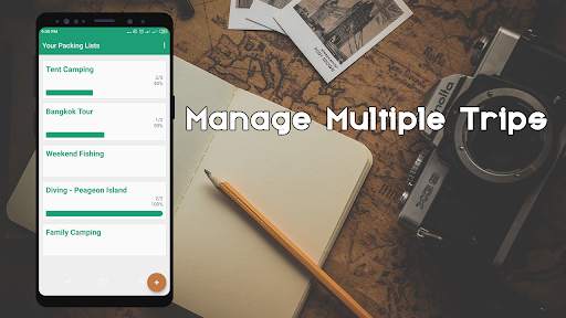 Simple Travel Packing List App screenshot 7