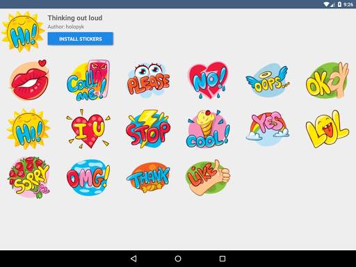 Stickers untuk Telegram screenshot 5