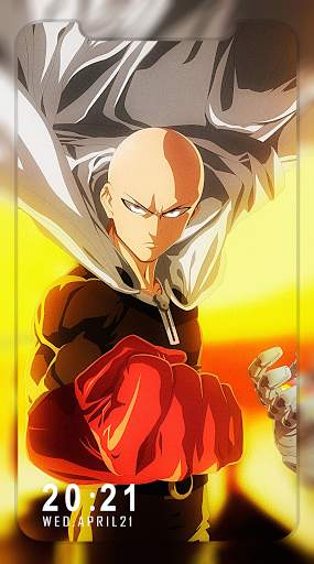 One Saitama Punch Wallpaper man HD screenshot 5