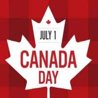 usa canada day special - gif Whatsapp status logo