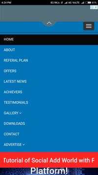 Social Add World Earning App screenshot 4