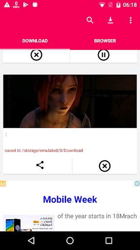 Turbo Video Downloader Fast Browser screenshot 6