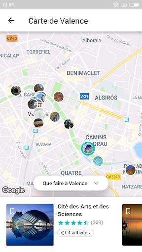 Valence Guide de voyage avec cartes screenshot 5