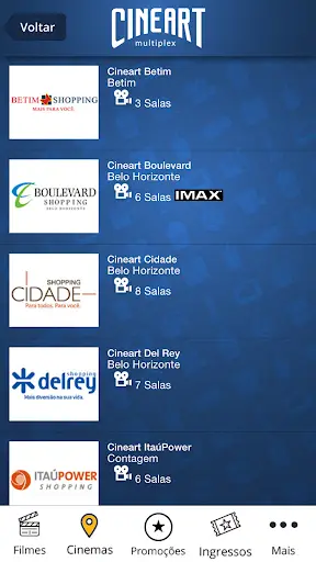 Cineart Multiplex screenshot 3