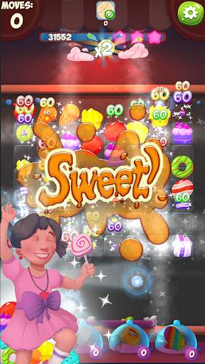 Candy Match 3: Cake & Cookies screenshot 2