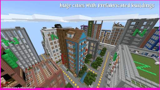 city mod for minecraft pe screenshot 1