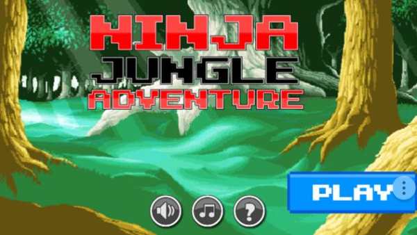Ninja Jungle Adventure Run screenshot 1