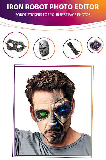 Iron Robot Photo Editor screenshot 2