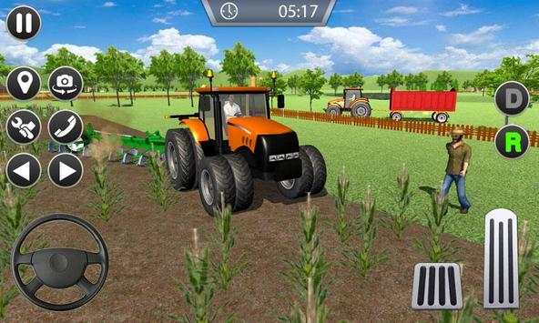 Farmer Sim 2019 - Farmer Tractor Cargo Driving screenshot 2
