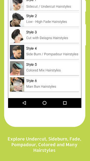 Latest Hairstyles Boys Men Hai screenshot 2