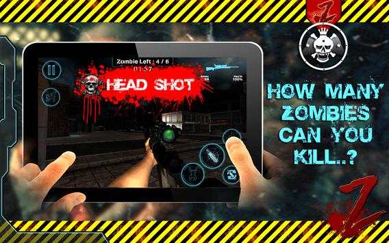 Zombie Sniper (FPS) screenshot 4