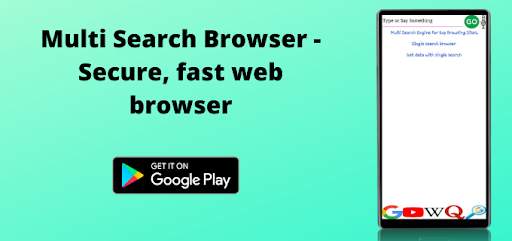 Multi Search Browser - Secure, fast web browser screenshot 2