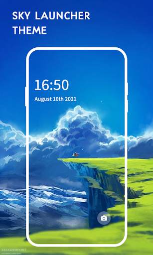 Sky Launcher Theme screenshot 1