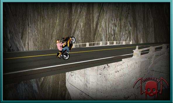 Crazy Bike Mountain Driving 3D screenshot 2