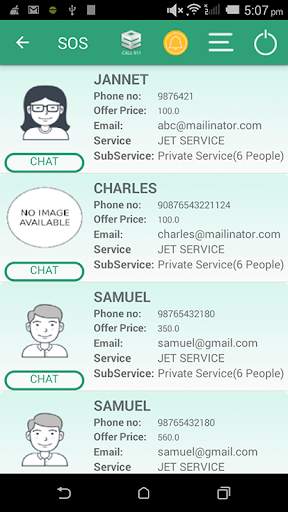 SOS Service APP screenshot 4