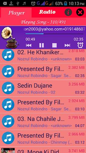 JMPlayer screenshot 1
