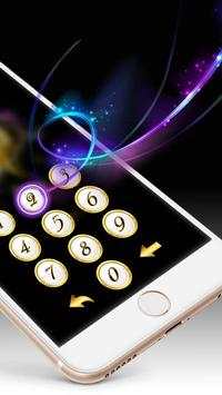 Golden Butterfly theme lock screen White jade screenshot 2