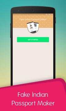 Fake Indian Passport ID Maker 1 تصوير الشاشة
