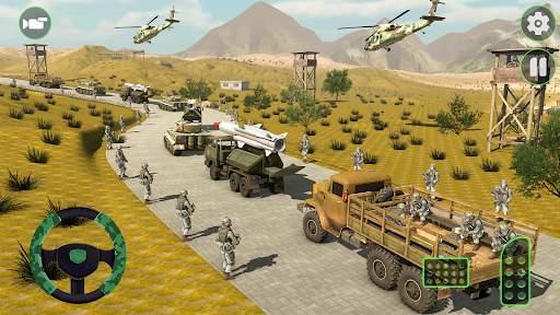 Army Truck Simulator Game 3D screenshot 5