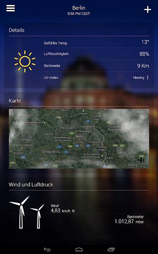 Yahoo Wetter screenshot 19