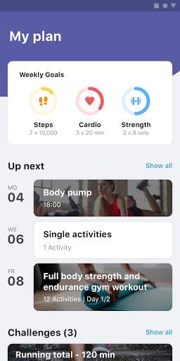 X-Fittt Lifestyle App screenshot 1