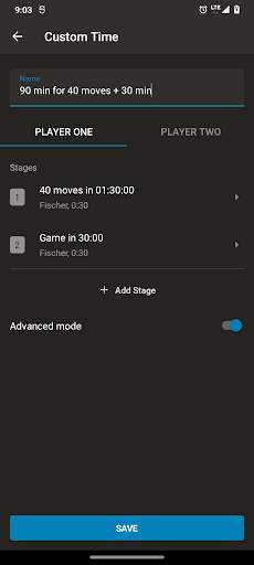 Chess Clock screenshot 3