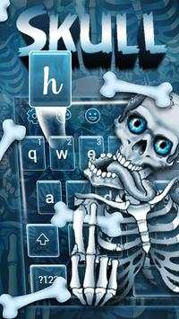 Skull Keyboard Theme screenshot 1