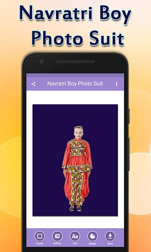 Navratri Boy Photo Suit screenshot 1
