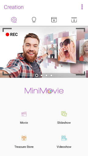 MiniMovie - Free Video and Slideshow Editor screenshot 1
