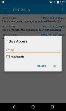 SMS Online 4 تصوير الشاشة