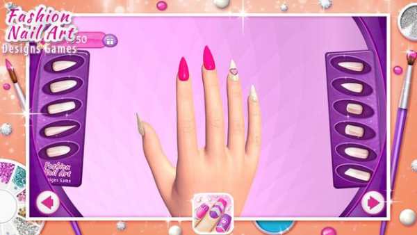 Fashion Nail Art Designs Game screenshot 5