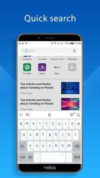 Neffos Browser screenshot 1