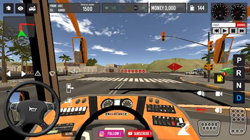 Vietnam Bus Simulator screenshot 2