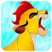 Lion 🦁 of Kion : The Gard Kingdom of super King logo