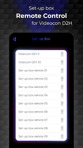 Remote Control For Videocon d2h screenshot 5