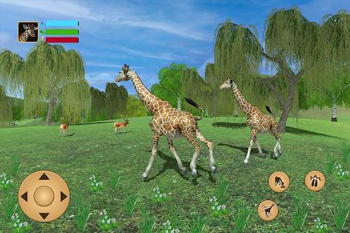 Giraffe Family Life Jungle Sim screenshot 17