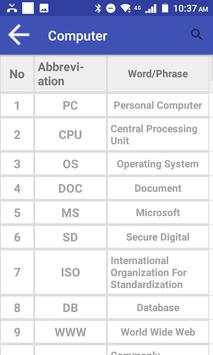 Abbreviation screenshot 2