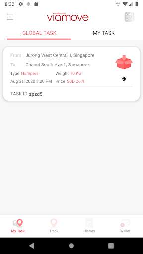 Viamove Agent screenshot 1