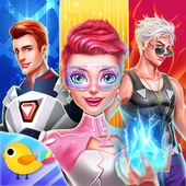 Superhero Girl Prom Clash иконка
