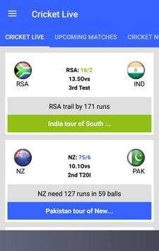 Cricket Buzz 2018 screenshot 2