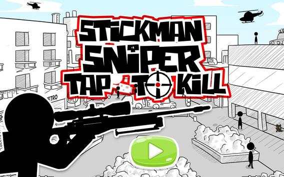 Stickman sniper : Tap to kill screenshot 5