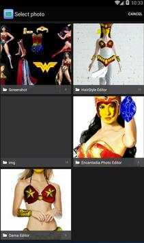 Wonder Woman Photo Editor and Wallpaper Frame 2017 screenshot 3