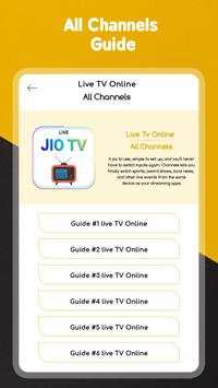 Live Jio TV 4K HD Channel Guide screenshot 2