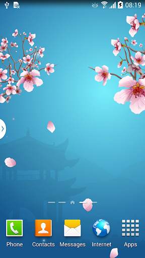 Abstract Sakura Wallpaper Lite screenshot 1