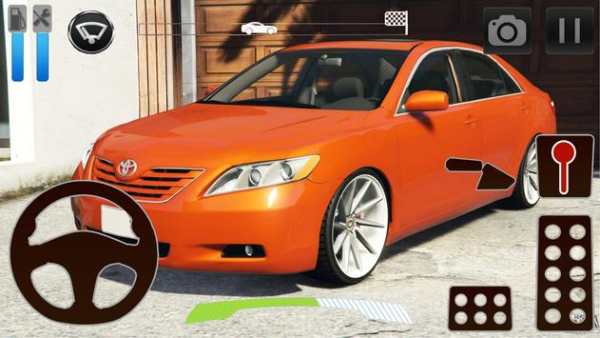 Car Driving Simulator Toyota screenshot 1