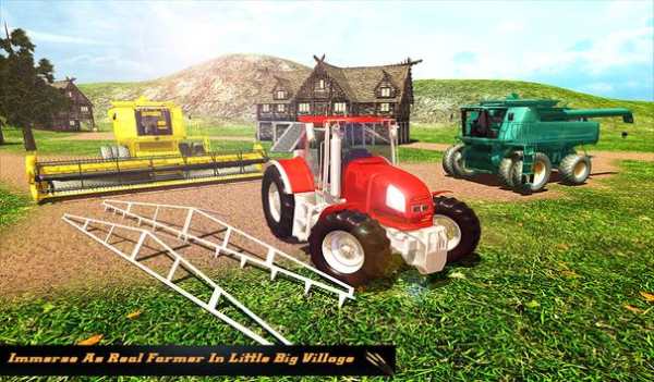 Forage Plow Farming USA Tractor Simulator screenshot 5